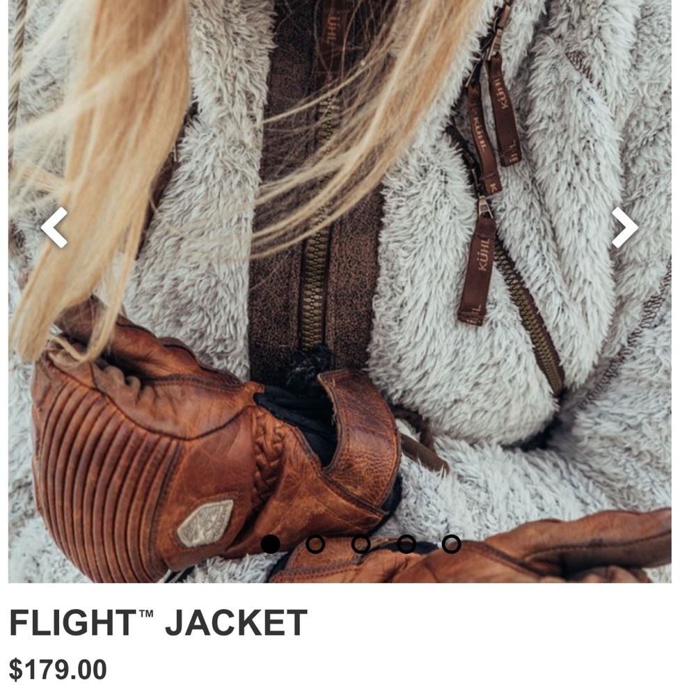 KUHL BRAND FLIGHT JACKET